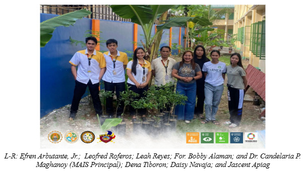 Misamis University Shares Grafted Calamansi Trees to Support Gulayan sa Paaralan Program at Misamis Annex Integrated School